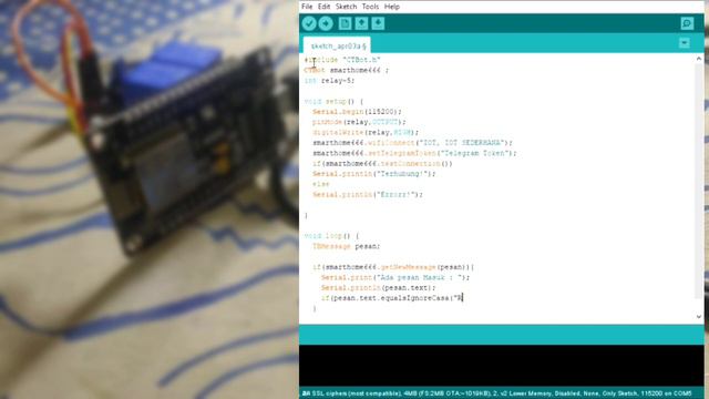 Project IoT (Internet of Things) | Menyalakan Lampu Lewat Telegram смотреть онлайн