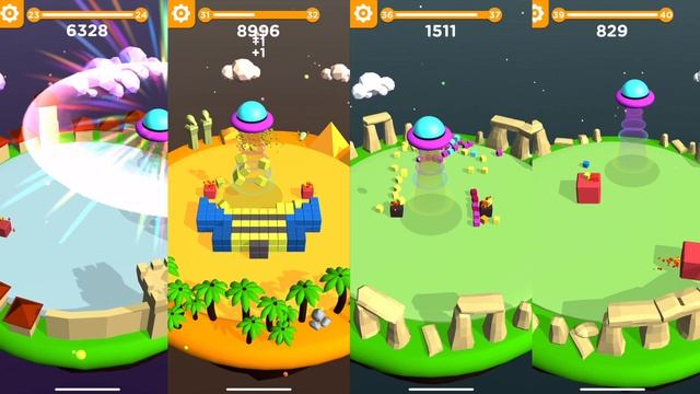 ?HOT?INDIE HYPER CASUAL GAMES (Wrecking Pinball, Hollo Ball, Sticky Roll, Color Block Up) смотреть онлайн