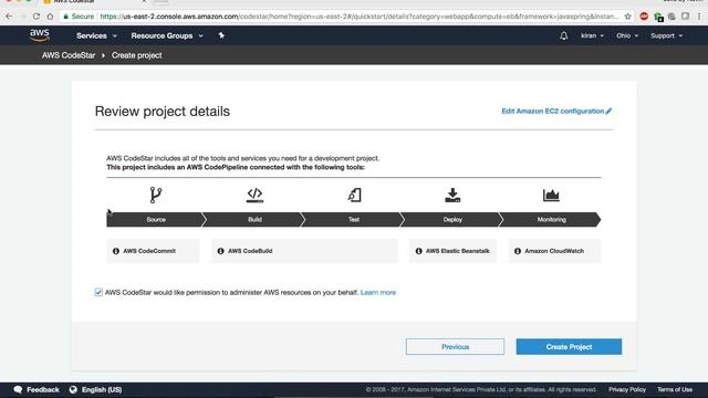 #2 AWS CodeStar | Deploy Java Spring webapp on AWS смотреть онлайн