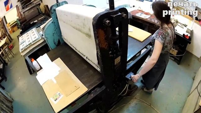 Офорт с Акватинтой Etching with aquatint смотреть онлайн