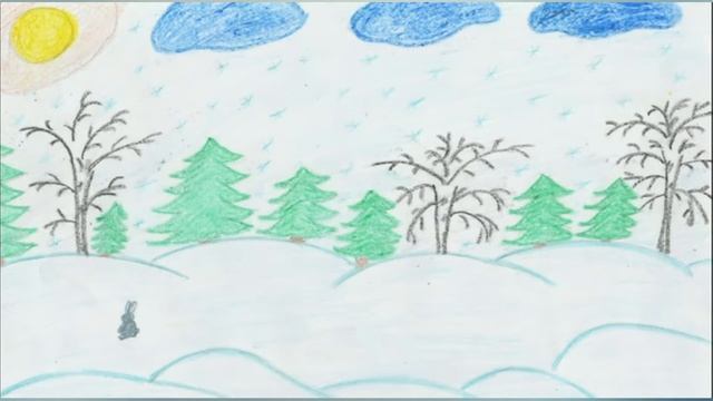 Хорова Валерия читает Александра Пушкина "Зимнее утро". смотреть онлайн