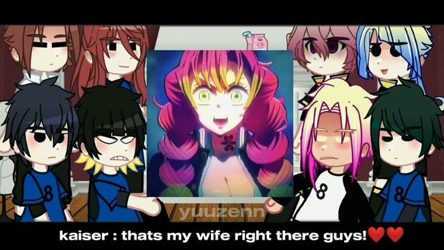 ·˚ ༘ blue lock react to f!y/n as mitsuri kanroji || part 2 смотреть онлайн