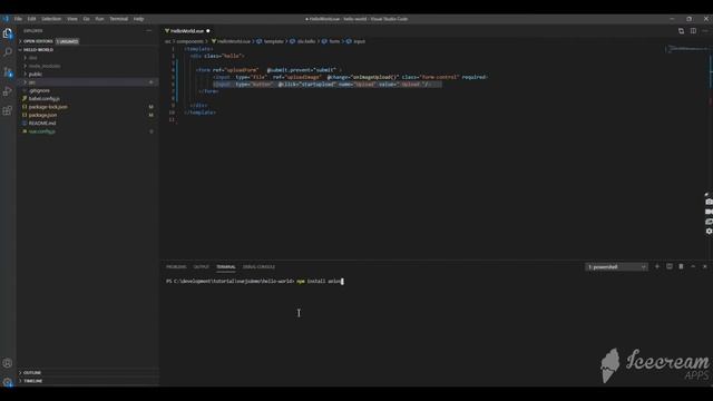 Fileupload using Vue.js and Spring Boot смотреть онлайн