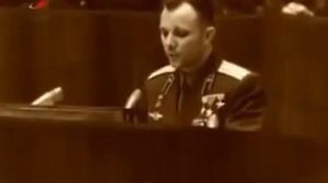 Ю А  Гагарин о Храме Христа Спасителя и Триумфальной арке