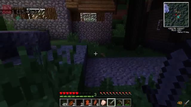 Играем в Minecraft с модами - #1 - ДЕРЕВНЯ смотреть онлайн