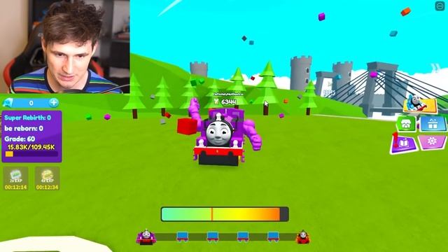 HIGHEST TRAIN EVOLUTION UNLOCKED? - Roblox Train смотреть онлайн