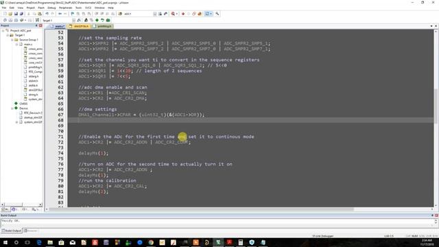 STM32 АЦП Часть 3 Режим сканирования нескольких каналов CMSIS / ADC Pt 3 Scan Continuous Conversion смотреть онлайн