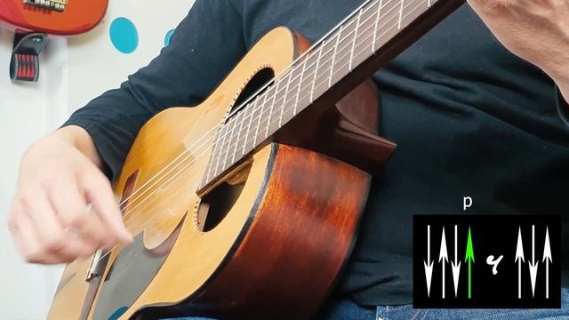 ЭФФЕКТНАЯ МЕЛОДИЯ НА ГИТАРЕ + ИСПАНСКИЙ БОЙ. РАЗБОР С ТАБУЛАТУРОЙ И ЛЁГКИЕ АККОРДЫ. УРОК МУЗЫКИ. смотреть онлайн