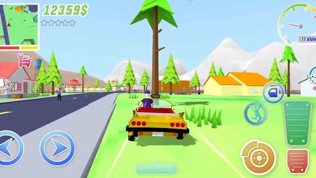 Dude Theft Wars: Open World by Poxel Studios | Flying Taxi | #546 - Android GamePlay FHD смотреть онлайн