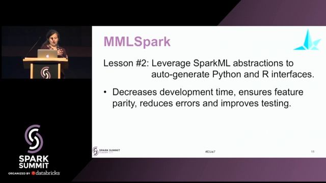 MMLSpark: Lessons from Building a SparkML Compatible Machine Learning Library -Miruna Oprescu смотреть онлайн