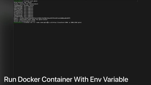 Install Ghost In Docker (2022) смотреть онлайн