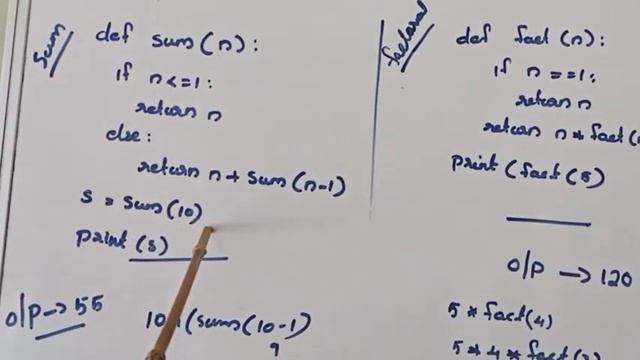 Python Recursive Functions with examples смотреть онлайн