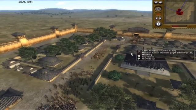 YELLOW TURBAN REBELLION - Total War: Rise of The Three Kingdoms Mod Gameplay смотреть онлайн