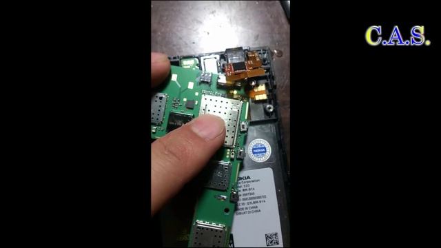 Значек шестеренки Nokia Lumia 520 (ОТ КАС) Проблема, устранение, ремонт смотреть онлайн