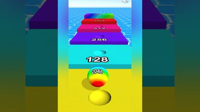 2048 BALLS(Color Balls Run) - All Levels /Gameplay IOS (Levels 36-42). смотреть онлайн