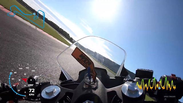 KTM RC 390 at Moscow Raceway