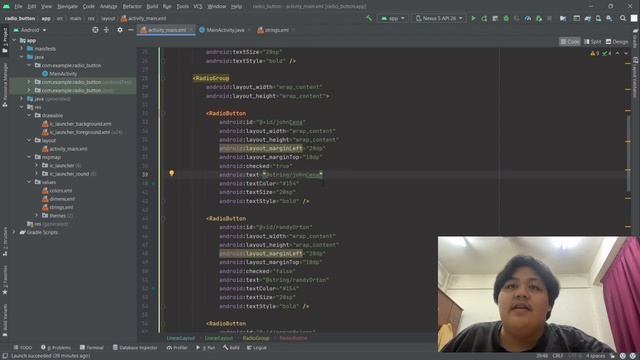 Radio button in Android studio -F1036 смотреть онлайн
