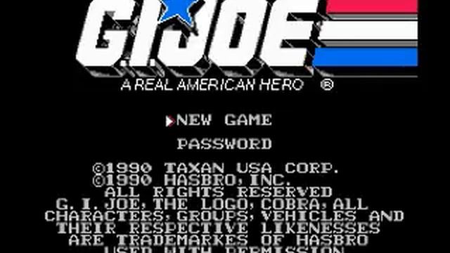 G.I. Joe - A Real American Hero (NES) Music - Password Screen смотреть онлайн