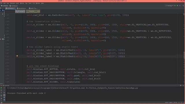 wxPython GUI and PyOpenGL - 16 - StaticText and Font смотреть онлайн