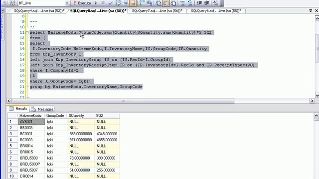 SentezLive Temel MS SQL Eğitimleri-V смотреть онлайн