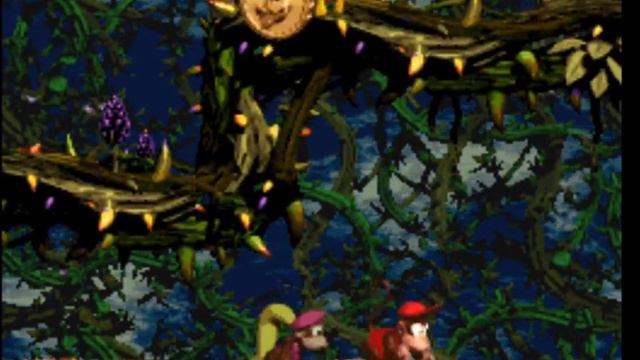 Donk Kong Country 2 A história gira em torno de Diddy Kong e sua namorada, Dixie Kong. 4º fase. смотреть онлайн