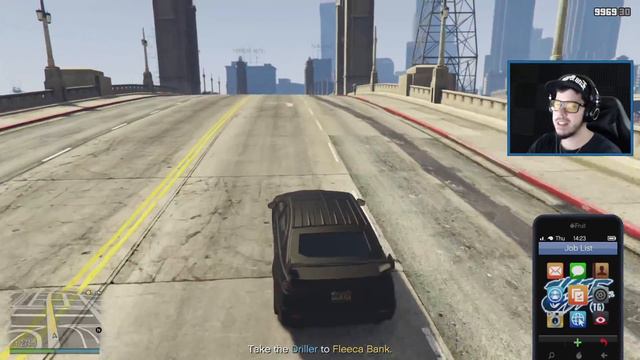 ROBBING A BANK!! (GTA 5 Online Heists) смотреть онлайн