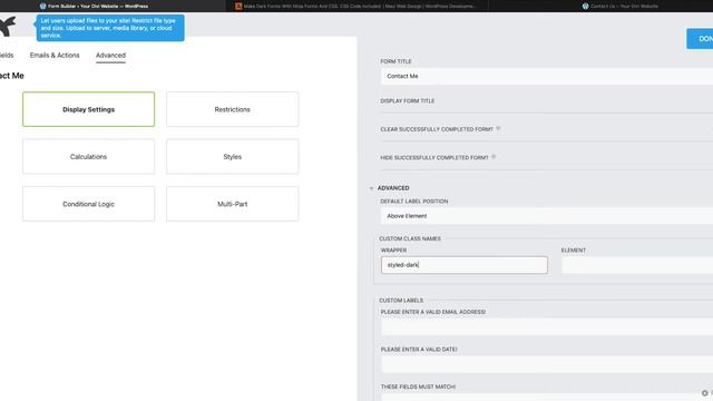 Quickly STYLE your NINJA FORMS with MY CSS for WordPress. Dark Themed. No css experience needed. смотреть онлайн