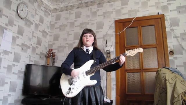 Диана в 9 лет впервые взяла электрогитару смотреть онлайн