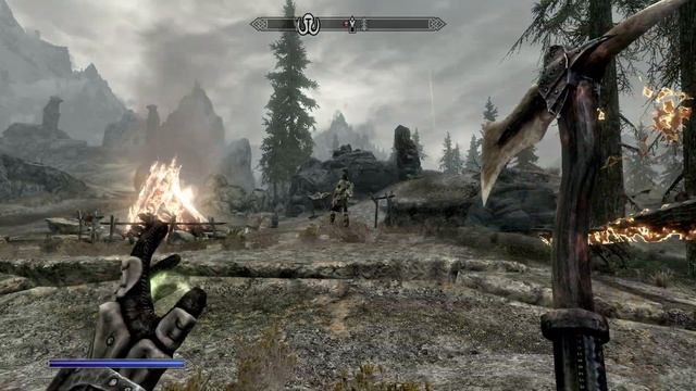 The Elder Scrolls V: Skyrim. Мертвый трэлл. Трэлл вампиров. Прохождение от SAFa