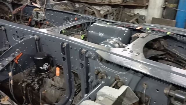 Мерседес Актрос 2641. Часть 21. Проводка. часть 4. смотреть онлайн