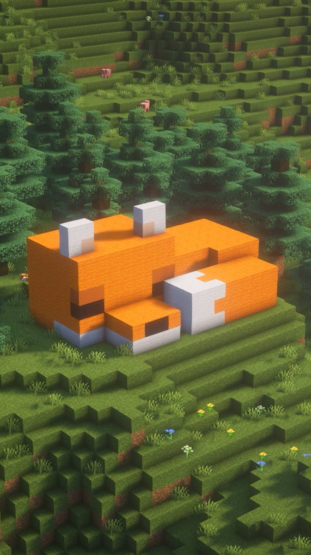 ⚒️ Милая лисичка в Майнкрафт смотреть онлайн