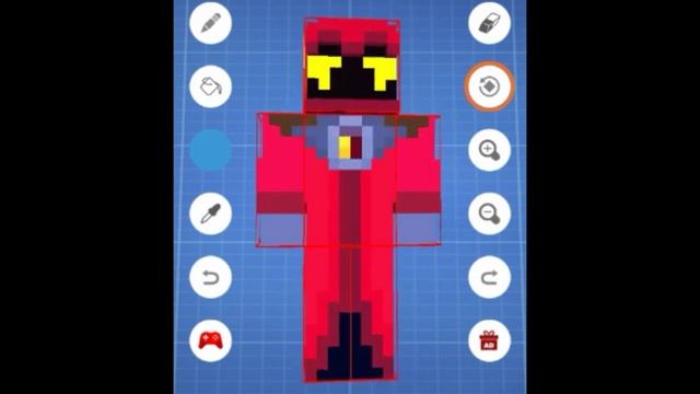 Brawl Stars - Skin Minecraft - R-T Carmesi смотреть онлайн