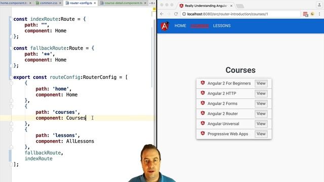 ? Angular Router Child Routes - How To Setup a Master Detail Route - What Are Componentless Routes? смотреть онлайн