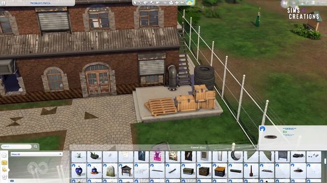 Old Factory Hangout | The Sims 4 - Speed Build (NO CC) смотреть онлайн