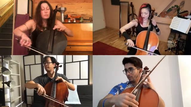 International Cello Quartet - Chameleon, Herbie Hancock смотреть онлайн