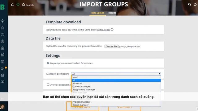 [Blossom] Tạo Không Gian Làm Việc Từ Tập Tin CSV Hoặc Excel | Giáo dục số | VsionGlobal смотреть онлайн