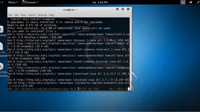 Install Tomcat 7 on Kali linux 2.0 the easy way........ смотреть онлайн