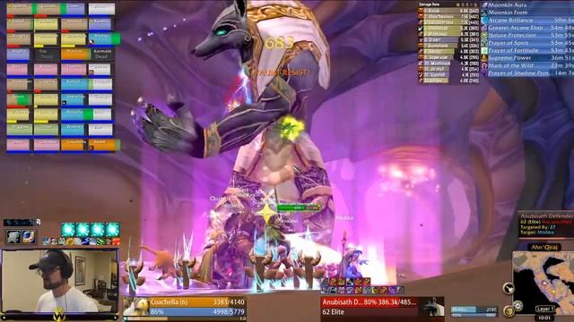 Moonkin | AQ 40 | Balance Druid | Classic WoW