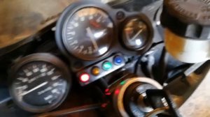 Kawasaki ZXR 400 h Поменял реле стартера, плохо заводился на горячую