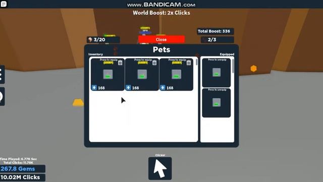 роблокс Clicking Simulator 2.0
