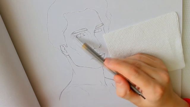 Начинает получаться В ПОРТРЕТАХ // день 4 как ВЕРНУТЬ навык рисования смотреть онлайн