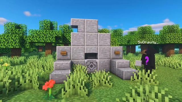 Minecraft : How to Build Statues | Simple and Easy Statues Tutorial смотреть онлайн