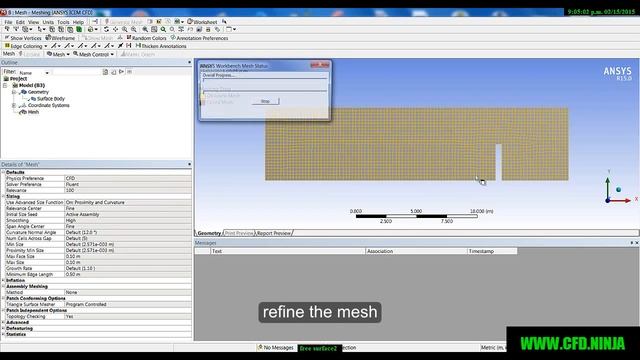 ✅ ANSYS FLUENT - Free Surface - TUTORIAL Part 2/3 смотреть онлайн