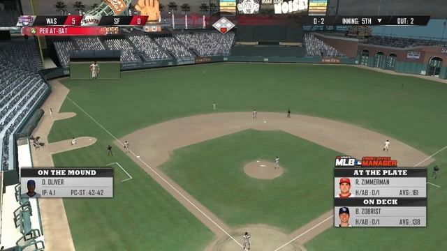 MLB Front Office Manager Washington Nationals Season 2 Ep. 31 NLCS Game 5 смотреть онлайн