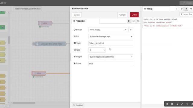 Node Red to Hive смотреть онлайн