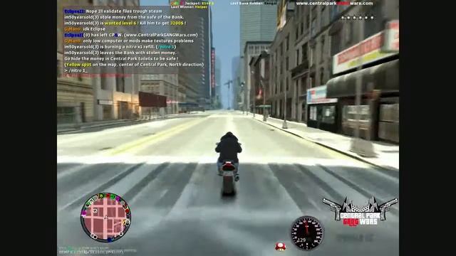 Central Park Gang Wars GTA IV - Bank Rob смотреть онлайн