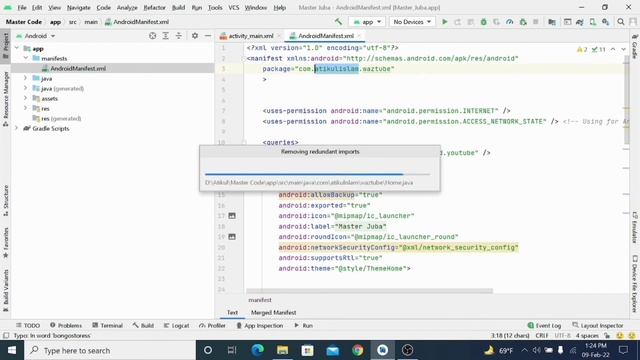 How to change Package name in Android Studio 2022 || Easy and Simple @jubayerhossainbd ♥ смотреть онлайн
