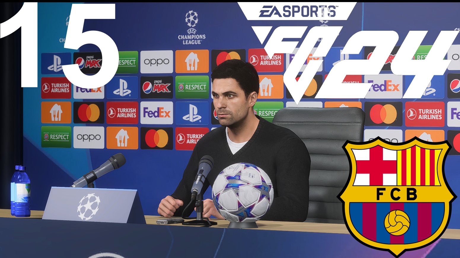 FC 24 КАРЬЕРА ЗА БАРСЕЛОНУ #15 - ОТВЕТНАЯ ИГРА В 1/8 ЛИГИ ЧЕМПИОНОВ ПРОТИВ ИНТЕРА!