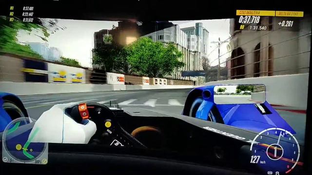 Maximilian Günther visor cam (shanghai street circuit project cars 3) Formula e смотреть онлайн