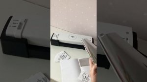 Мастер-класс. Фольгирование на ламинаторе